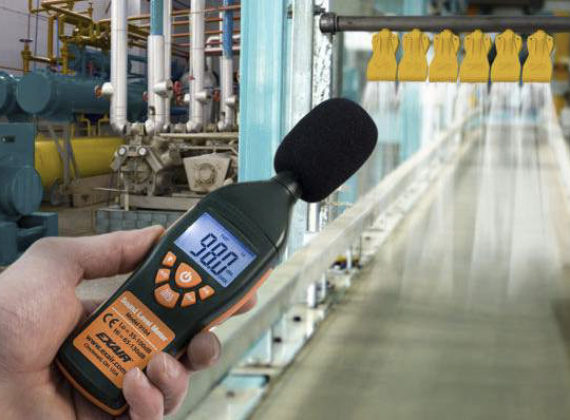 medir el nivel de sonido industria