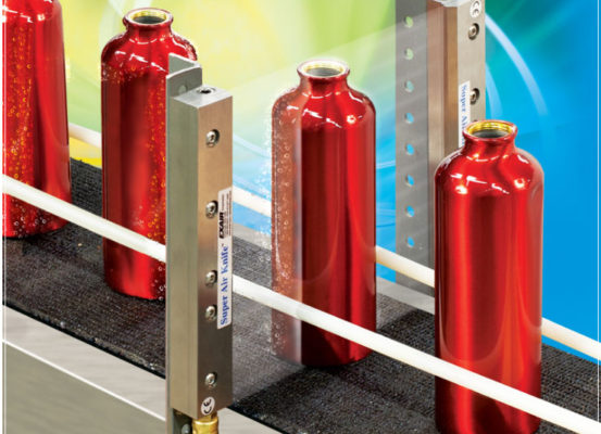 Cortinas de aire en proceso industrial