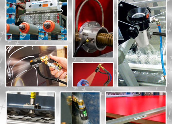 eliminar la estatica en procesos industriales